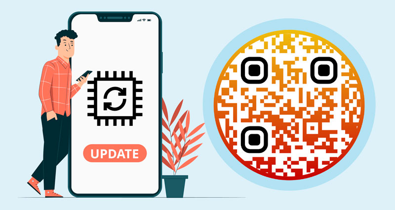 Cài đặt iPhone đã mở để cập nhật phần mềm